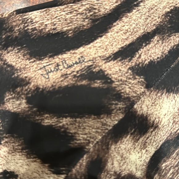 Worn once Just Cavalli leopard midi dress - Picture 4 of 5